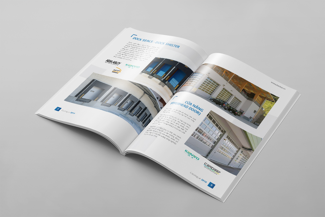 Bắc Hải - Thiết kế catalogue công ty Bắc Hải